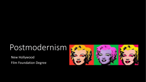 Modernism - Film & Media Courses