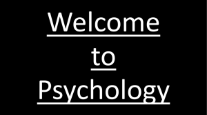 Psychology - High Storrs School