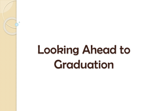 Looking Ahead to Grad and Graduation 2016