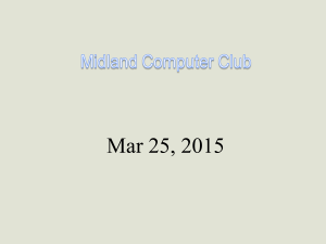 Mar 25, 2015 - Midland Computer Club