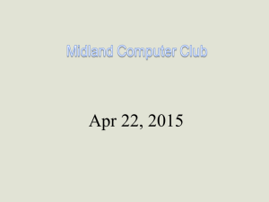 Apr 22, 2015 - Midland Computer Club
