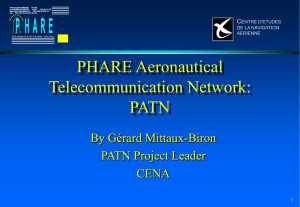 PHARE Aeronautical Telecommunications Network