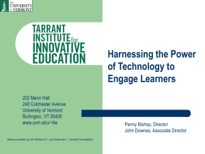 Harnessing the Power of Technology to Engage Learners