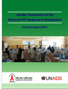 Gender Assessment of the National HIV Response in Bangladesh