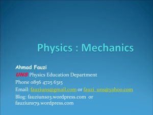 review of general Physics - Fauziuns03's Blog