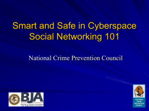 Social Networking - National Crime Prevention Council