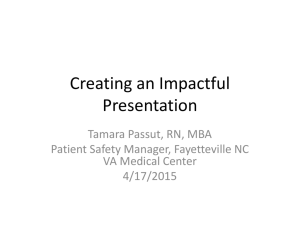 Creating an Impactful Presentation