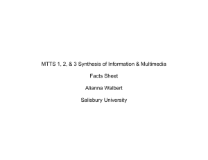 Facts Sheet - MTTS123