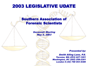 Southern Assoc. of Forensic Scientists