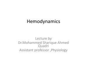 hemodynamics