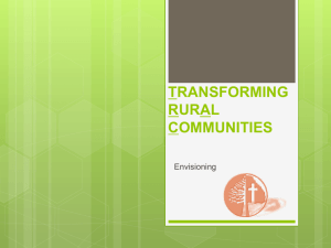 transforming rural communities - Collaborative of Neighborhood