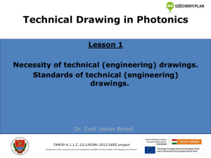 Technical drawing in Photonics