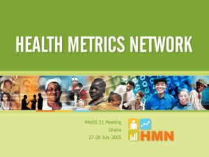 Health Metrics Network