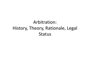 Labor Arbitration - Michigan State University