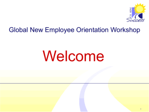 Eli Lilly and Company: 1999 New Employee Orientation