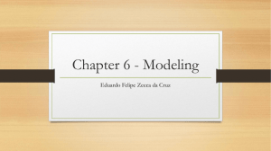 Chapter 6 - Modeling