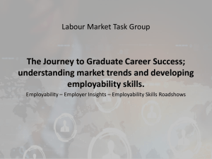 The Journey to Graduate Career Success – Labour Market Task Group