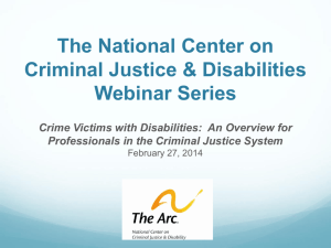 Feb. 27, 2014 - Disability and Abuse Project