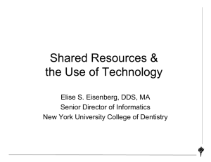 Inter-Univesity Oral Health Research Database