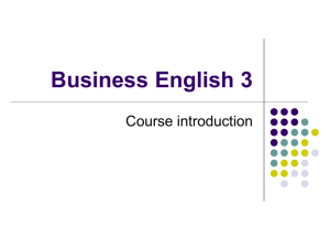 Business English 3