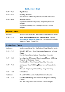 Session: Lung Cancer