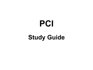 PCI Study Guide - ASIS International, Maine Chapter (www.asis