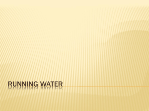 4.4 Running Water