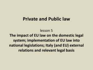EU law - My LIUC