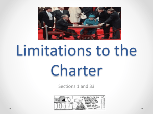Charter Limitations