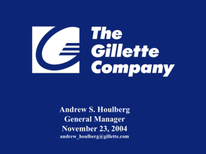 Gillette - AmCham Technology Committee