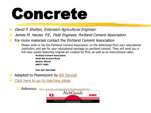 An Overview of Concrete as a Building Material
