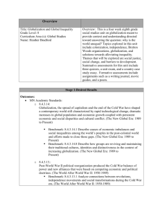 Assessment Plan - Social Studies Teaching Tool Kit