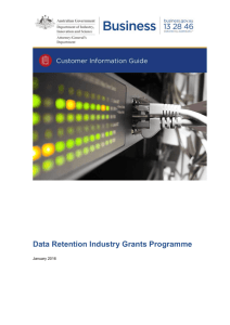 Customer Information Guide