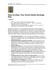 Your Social Media Strategy Map - social-media-game