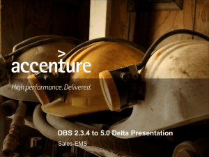 DBS 2.3.4 to 5.0 Sales-EMS Delta Presentation v2