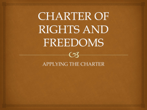 charter of rights and freedoms