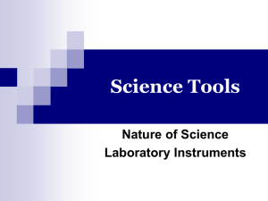 Science Tools Powerpoint