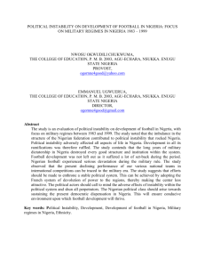 Political-Instability-Khazar - Khazar Journal of Humanities and
