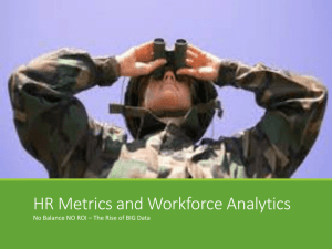 HR Metrics - Human Resource Association of East Central Illinois