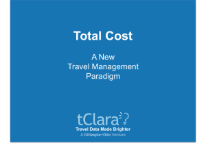 A New Travel Mgmt Paradigm