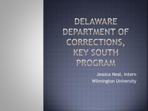 Delaware Department of Corrections, Key South Program