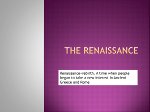 The renaissance - Mountrath CS History