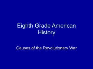 Eighth Grade American History