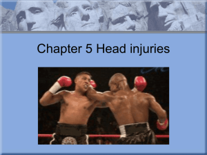 Chapter 5 Head injuries
