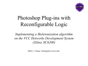 FPGAs and ADOBE PLUG Image Processing.