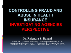 claim investigations - Insurance Institute of India