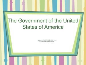 The Government of the United States of America