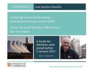 The Scheme Guide - Pensions
