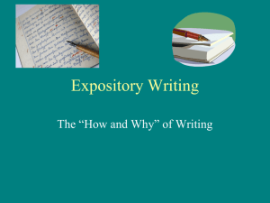 Expository Essay Powerpoint (2)