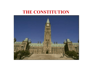 CONSTITUTIONAL AMENDMENT, 1982 AND BEYOND